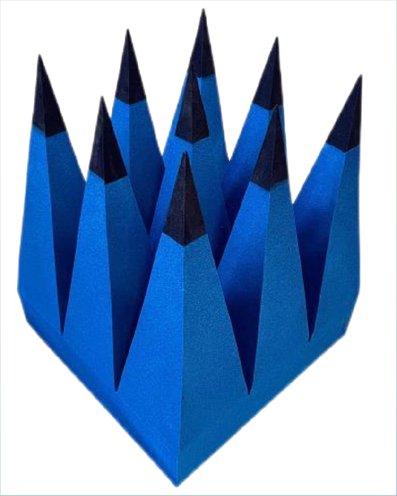 聚氨酯海綿角錐吸波材料